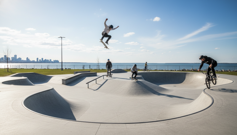 Ashbridges Bay Skatepark Toronto Ashbridges Bay Skatepark Toronto