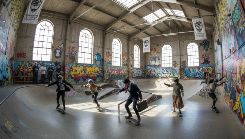 Ashbridges Bay indoor skatepark Toronto Ashbridges Bay indoor skatepark Toronto