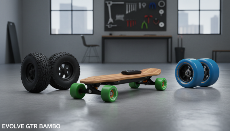 Evolve GTR Bamboo electric skateboard Evolve GTR Bamboo electric skateboard