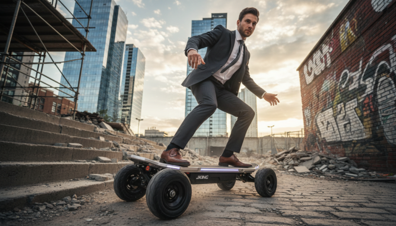 JKing Jupiter-01 All-Terrain electric skateboard JKing Jupiter-01 All-Terrain electric skateboard
