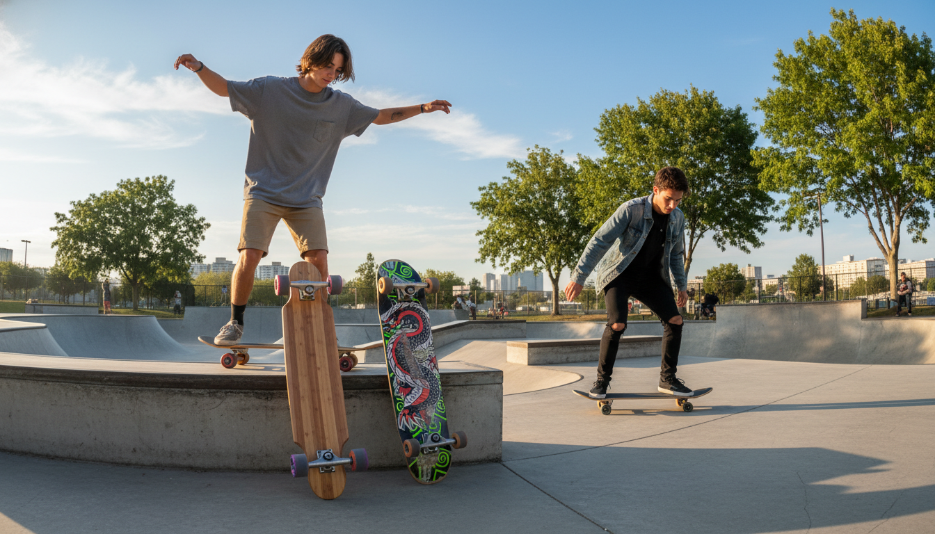 Longboard Compared With Skateboard