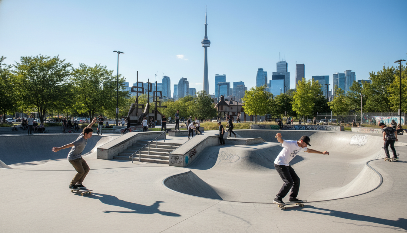 Outdoor Skateboard Parks
