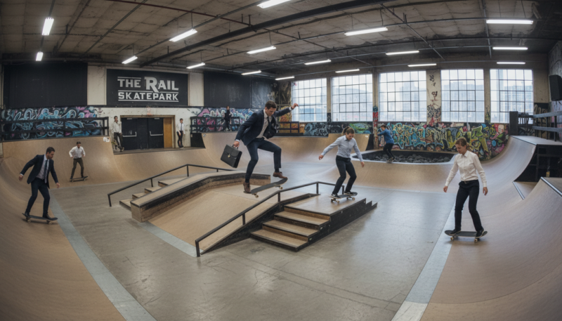 The Rail Skatepark Toronto The Rail Skatepark Toronto