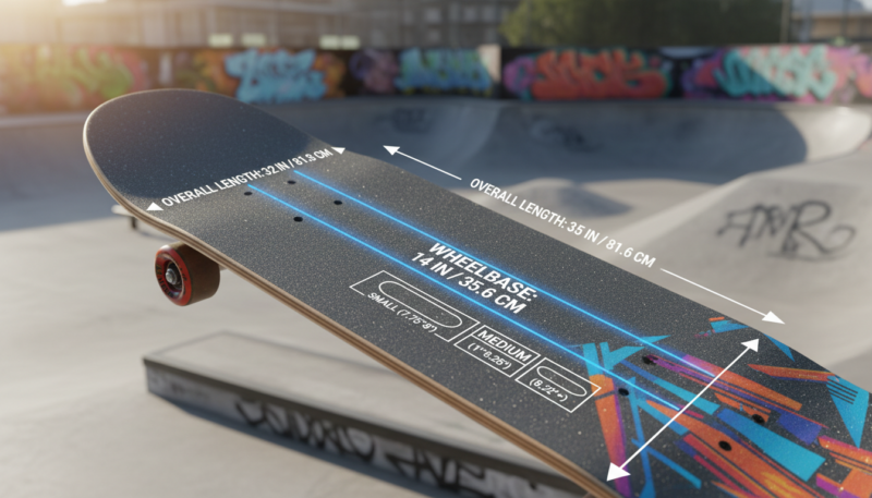 skateboard deck wheelbase skateboard deck wheelbase