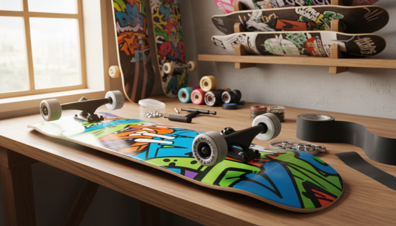 skateboard setup skateboard setup